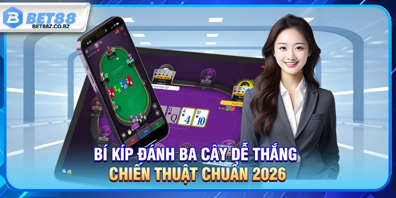Bí Kíp Đánh Ba Cây Dễ Thắng – Chiến Thuật Chuẩn Của Cao Thủ 1 Bí Kíp Đánh Ba Cây Dễ Thắng – Chiến Thuật Chuẩn 2026