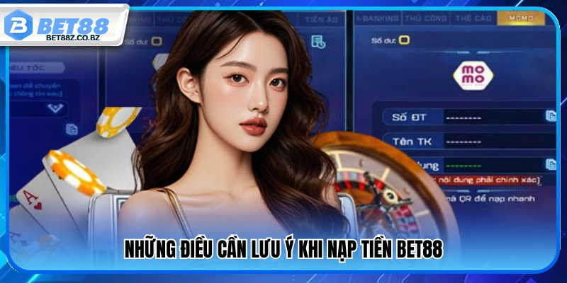 Lưu ý đảm bảo an toàn khi nạp tiền vào tài khoản 