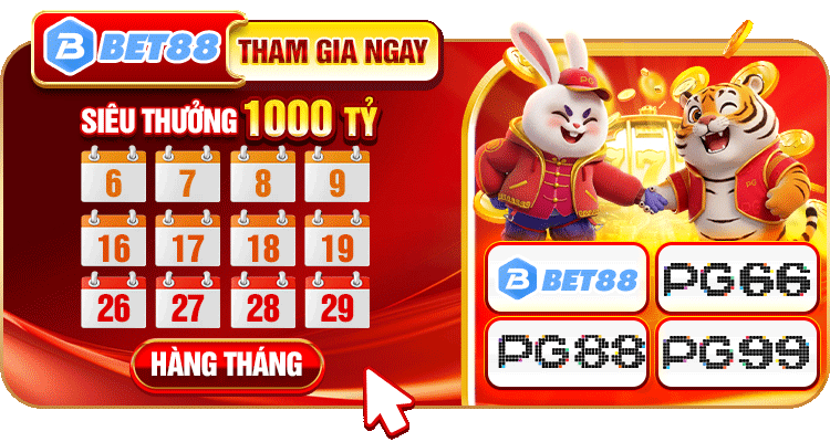 Khuyến mãi Bet88 hàng tháng lên tới 1000 tỷ